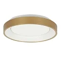 ceiling luminaire RINGLEDE IP20, gold dimmable