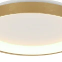 Steinhauer ceiling luminaire RINGLEDE IP20, gold dimmable