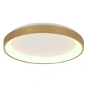 Steinhauer ceiling luminaire RINGLEDE IP20, gold dimmable