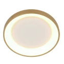 Steinhauer ceiling luminaire RINGLEDE IP20, gold dimmable