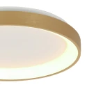 Steinhauer ceiling luminaire RINGLEDE IP20, gold dimmable