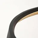 Steinhauer pendant luminaire RINGLUX IP20, black dimmable