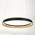 Steinhauer pendant luminaire RINGLUX IP20, black dimmable