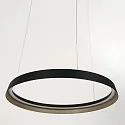 Steinhauer pendant luminaire RINGLUX IP20, black dimmable