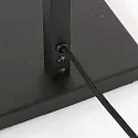 Steinhauer Standerlampe STANG E27 IP20, dæmpbar