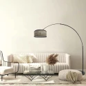 Steinhauer Standerlampe SPARKLED LIGHT E27 IP20, dæmpbar