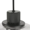 Steinhauer pendant luminaire REFLEXION 9 flames GU10 + E27 IP20, black dimmable