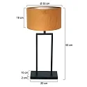 Steinhauer Bordlampe STANG E27 IP20, dæmpbar