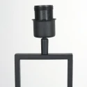 Steinhauer table lamp STANG 1 flame E27 IP20, black dimmable