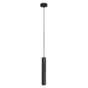 Steinhauer pendant luminaire TUBEL GU10 IP20, black dimmable