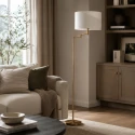 Mexlite Standerlampe BELLA 1-flamme E27 IP20, bronze dæmpbar