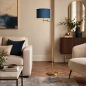 Mexlite Standerlampe BELLA 1-flamme E27 IP20, bronze dæmpbar