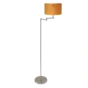 Mexlite floor lamp BELLA 1 flame E27 IP20, steel dimmable