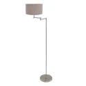 Standerlampe BELLA 1-flamme E27 IP20, stål dæmpbar