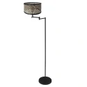 floor lamp BELLA 1 flame E27 IP20, black dimmable