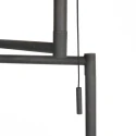 Mexlite Standerlampe BELLA 1-flamme E27 IP20, sort dæmpbar