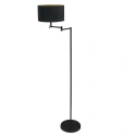 Mexlite Standerlampe BELLA 1-flamme E27 IP20, sort dæmpbar