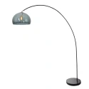 Buelampe SOLVA 1-flamme E27 IP20, sort dæmpbar