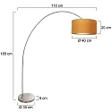 Mexlite Standerlampe SOLVA E27 IP20, dæmpbar