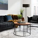 Steinhauer Standerlampe STANG E27 IP20, dæmpbar