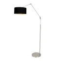 Steinhauer Standerlampe PRESTIGE CHIC 1-flamme E27 IP20, stål dæmpbar