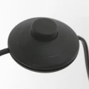 Steinhauer Standerlampe PRESTIGE CHIC 1-flamme E27 IP20, sort dæmpbar