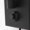 Steinhauer Væglampe PRESTIGE CHIC E27 IP20, dæmpbar