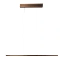 pendant luminaire BANDE 3 flames IP20, bronze dimmable