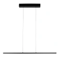 pendant luminaire BANDE 3 flames IP20, black dimmable