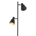 Mexlite floor lamp OEROE 2 flames E14 IP20, black dimmable