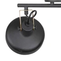 Mexlite Loftlampe PRATO 2-flammer E14 IP20, sort dæmpbar