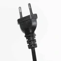Mexlite floor lamp PRATO 2 flames E14 IP20, black dimmable