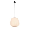 Pendel SABLE 1-flamme E27 IP20, creme dæmpbar