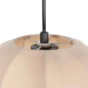 anne light & home pendant luminaire SABLE 1 flame E27 IP20, creme dimmable
