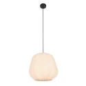 Pendel SABLE 1-flamme E27 IP20, creme dæmpbar