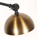 Steinhauer Standerlampe PINTINO 1-flamme GU10 IP20, sort dæmpbar