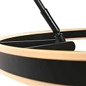 Steinhauer Standerlampe RINGLUX IP20, dæmpbar