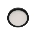 Steinhauer ceiling luminaire LUMINIX 1 flame IP44, black dimmable