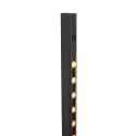 Steinhauer floor lamp LUZHAZ 1 flame IP20, black dimmable