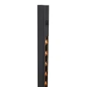 Steinhauer floor lamp LUZHAZ 1 flame IP20, black dimmable