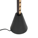 Steinhauer floor lamp LUZHAZ 1 flame IP20, black dimmable
