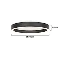 Steinhauer Loftlampe RINGLUX IP20, dæmpbar