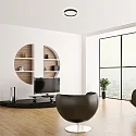 Steinhauer Loftlampe RINGLUX IP20, dæmpbar