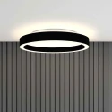 Steinhauer Loftlampe RINGLUX 2-flammer IP20, sort dæmpbar
