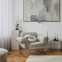 Steinhauer Standerlampe RINGLUX IP20, dæmpbar