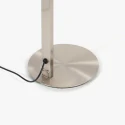Steinhauer table lamp RINGLUX 2 flames IP20, steel dimmable
