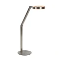 Steinhauer table lamp RINGLUX 2 flames IP20, steel dimmable
