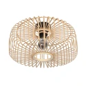 Loftlampe BREEZA BEACH 1-flamme E27 IP20, sort dæmpbar