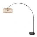 Steinhauer Buelampe BREEZA BEACH 1-flamme E27 IP20, sort dæmpbar