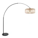 Steinhauer Buelampe BREEZA BEACH 1-flamme E27 IP20, sort dæmpbar